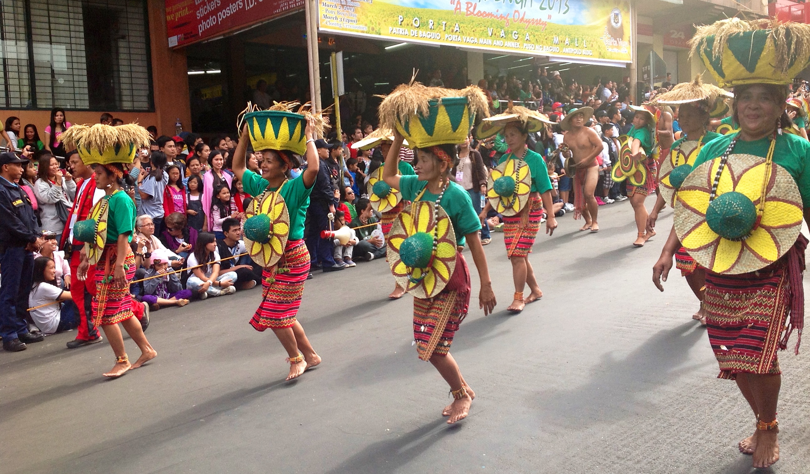 Panagbenga Street Dance Parade Features Cordillera Traditions Gma News Online